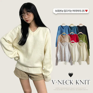 V Neck Knit