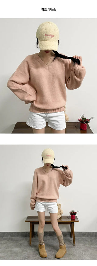 V Neck Knit