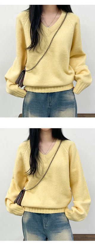 V Neck Knit