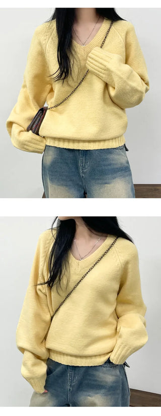 V Neck Knit
