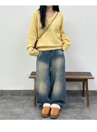 V Neck Knit