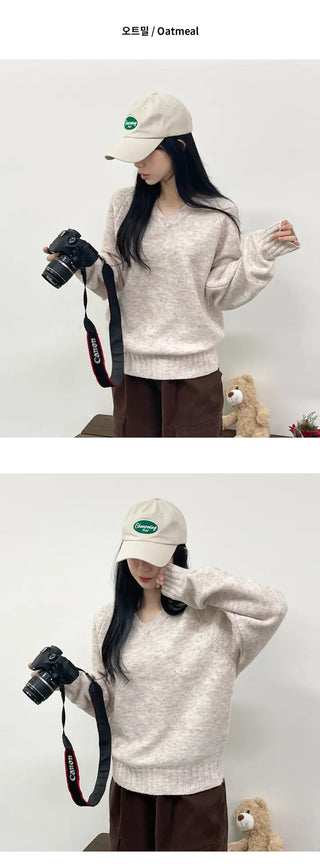 V Neck Knit