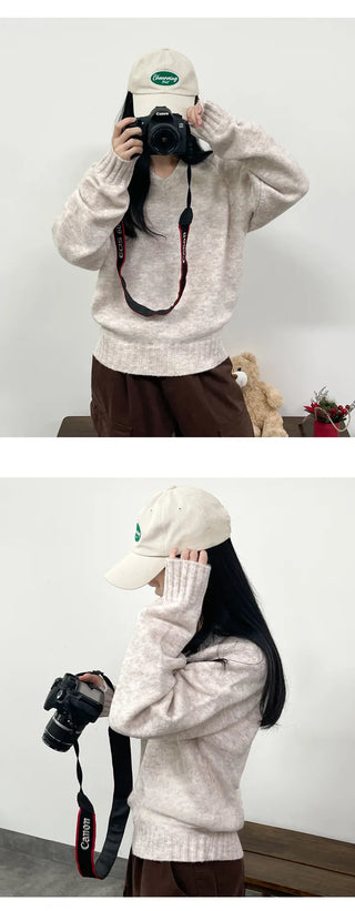 V Neck Knit