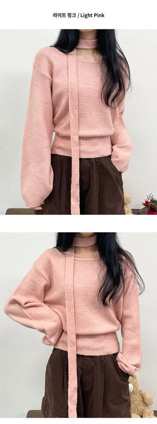 Boat Neck Knit