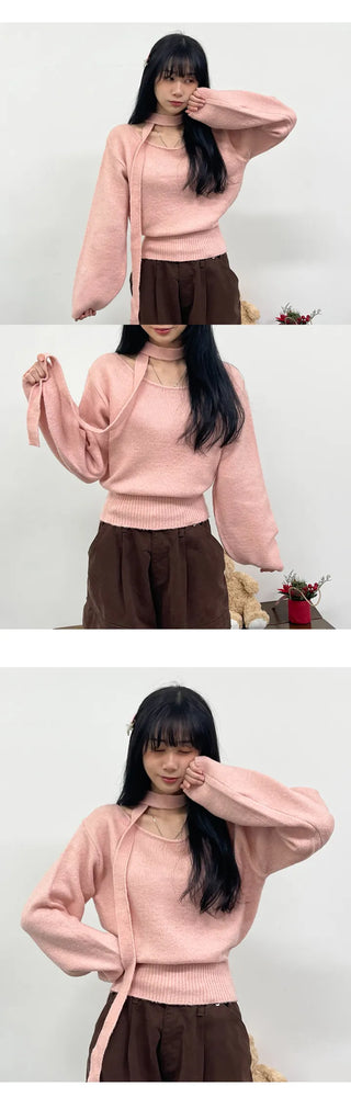 Boat Neck Knit