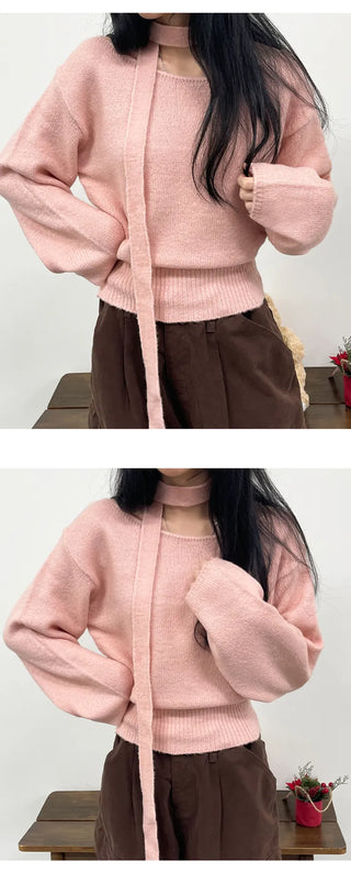 Boat Neck Knit
