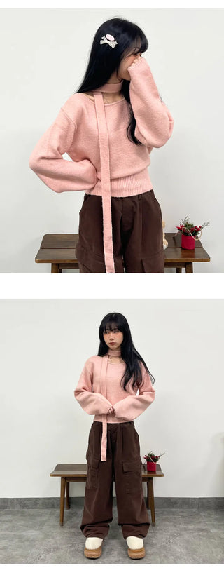 Boat Neck Knit