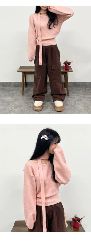 Boat Neck Knit