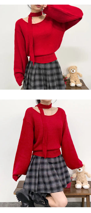 Boat Neck Knit