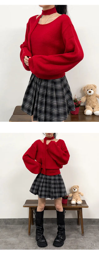Boat Neck Knit