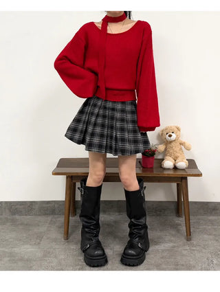 Boat Neck Knit