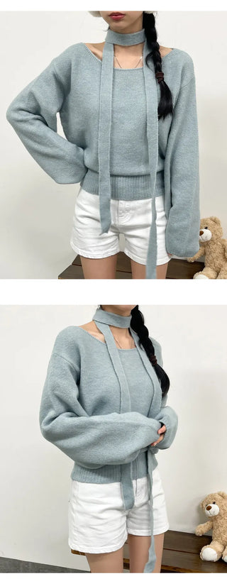 Boat Neck Knit