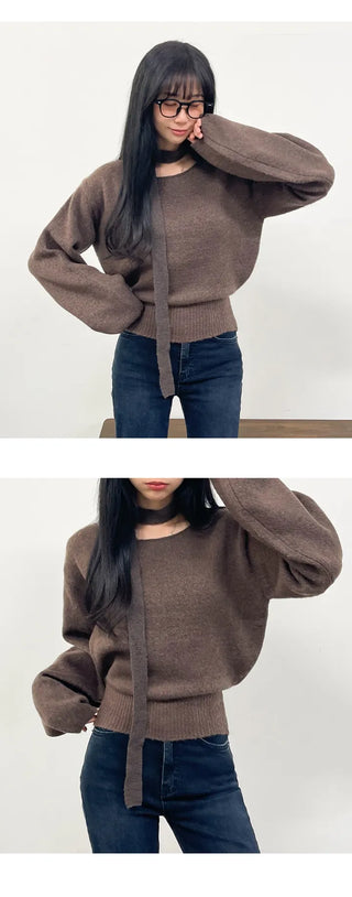 Boat Neck Knit