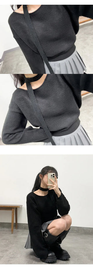 Boat Neck Knit