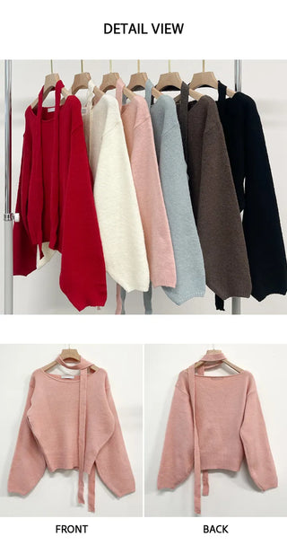 Boat Neck Knit