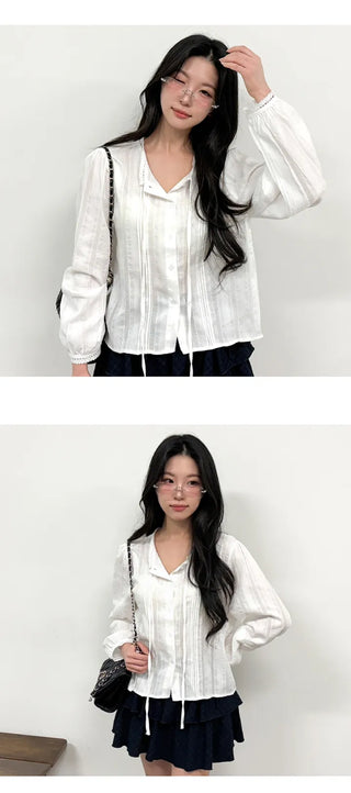 Ribbon Blouse