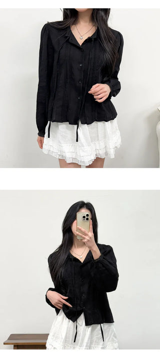 Ribbon Blouse
