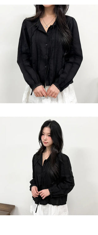 Ribbon Blouse