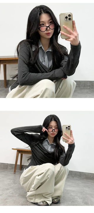 Shirred Shirt Tee