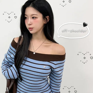 Striped Knit Top