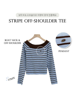 Striped Knit Top