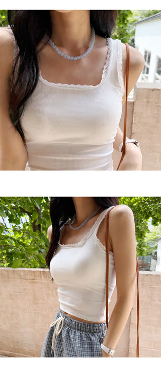 Lace Bustier Top