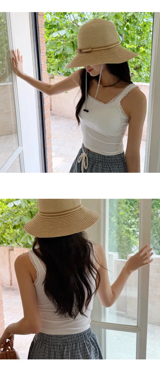 Lace Bustier Top