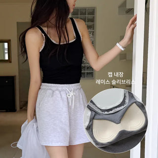 Lace Bustier Top