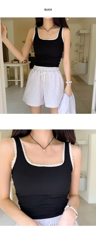 Lace Bustier Top