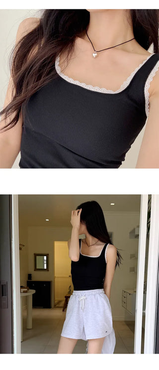 Lace Bustier Top