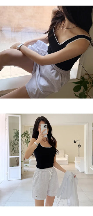 Lace Bustier Top