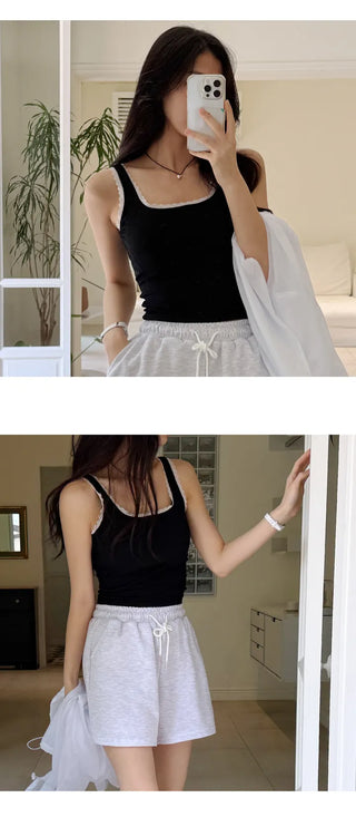 Lace Bustier Top