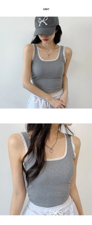 Lace Bustier Top