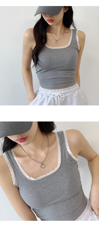 Lace Bustier Top
