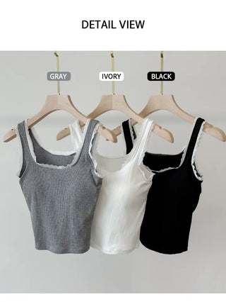 Lace Bustier Top