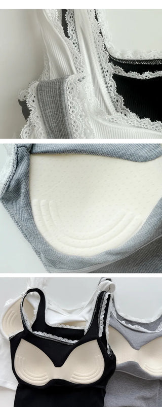 Lace Bustier Top