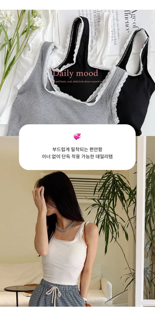 Lace Bustier Top
