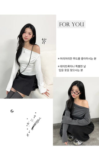 Off Shoulder Tee