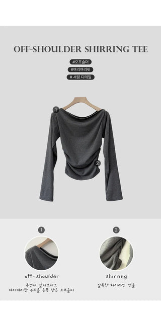 Off Shoulder Tee