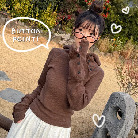 Slim Knit Hoodie