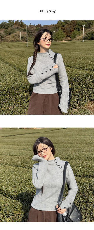 Slim Knit Hoodie