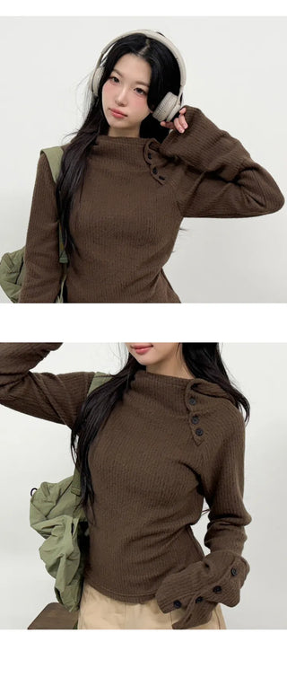 Slim Knit Hoodie