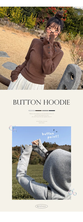 Slim Knit Hoodie