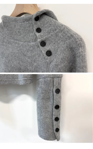 Slim Knit Hoodie