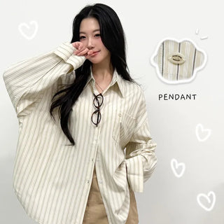 Striped Shirt Blouse