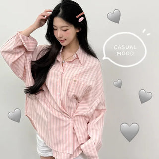 Striped Shirt Blouse