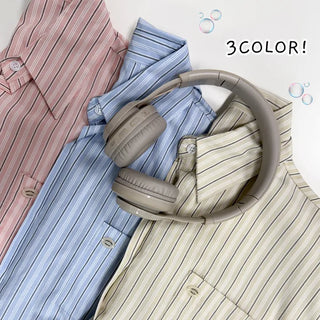 Striped Shirt Blouse