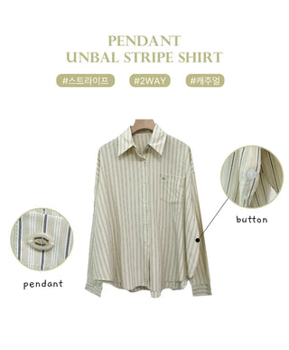 Striped Shirt Blouse