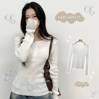 Wool Knit Top