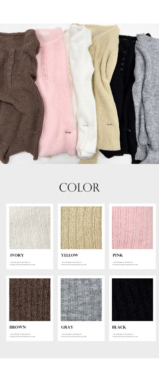 Wool Knit Top